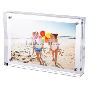 Clear Double-side Picture Frame Acrylic Display thumbnail-1