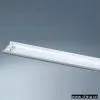 Super-Slim Double-Tube Electronic Light Fixture With Shade thumbnail-1