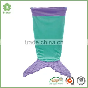 Kids Super Soft Fleece Mermaid Tail Sleeping Bag thumbnail-6