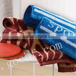 Yarn Dyed Jacquard Fitness Towel thumbnail-1