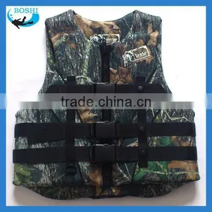 Custom Printing Buoyancy Neoprene Life Jacket / Life Vest NBR Life Jacket for Adult for Marine thumbnail-1