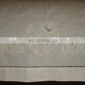Hemstitched Linen Tea Towel thumbnail-1