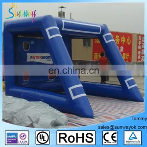 Inflatable Penalty Football Shootout Target Challenge Goal Toss Game thumbnail-2