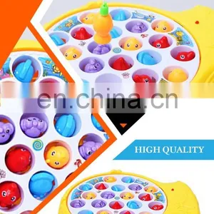 Hot Selling 2017 Electric Magnetic Battery Operated Fishing Game Baby Toy With Music thumbnail-2