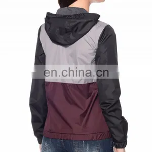 New Custom Made Polyester Nylon Water Proof Coach Windbreaker Jackets thumbnail-2