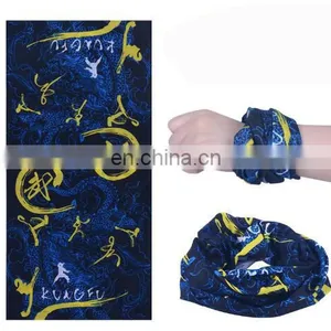 Fashion Cotton Digital Printing Custom Design Printed Multifunctional Bandana thumbnail-4