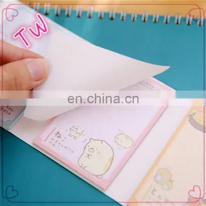 Import School Stationery Professional Custom High Quality Colorful Paper Printed Cartoon Letter Shaped Sticky Notes for Kids thumbnail-4