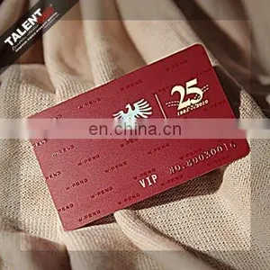 Custom Private Design Printed Plastic Vip Business Card thumbnail-1