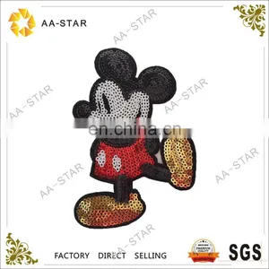 Lovely Mickey Cartoon Patches Embroidery for Clothing thumbnail-1