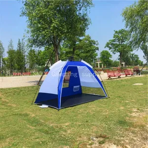 2-3 Person Automatic Beach Tent Sun Shelter thumbnail-5