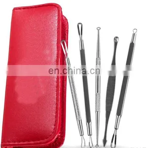 Daywons 2016 New 5-piece Stainless Acne Needle Blemish Tool Set thumbnail-3