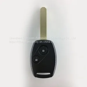 2 Buttons Honda Old Civic Straight Handle Remote Key thumbnail-2