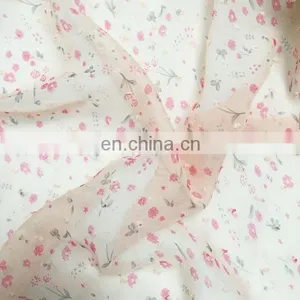 Custom Print Soft 100% Polyester Chiffon Fabric For Dress thumbnail-4