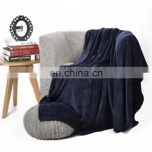 Stars Printed Navy Coral Blanket Air-Conditioned Lively Office Nap Cover Fleece Blanket Throw thumbnail-1