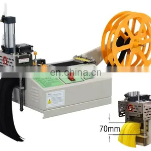 China Ready to Ship Automatic Hot Knife Blade Nylon Webbing Tape Ribbon Cutter Cutting Machine thumbnail-4