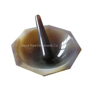 Laboratory Grinding Device Agate Mortar 40~310mm thumbnail-1