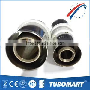 Home Heating Pipe System Brass Unequal Straight Fitting Pex Tubing Compression Union thumbnail-4