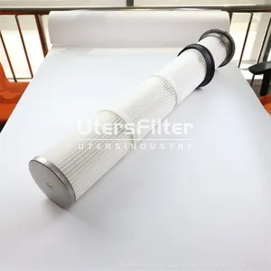 178x1000mm UTERS Stainless Steel Flange Hoisting Back Blow Dust Filter Element thumbnail-4