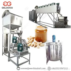 Automatic Grinder Groundnut Paste Making Machine Peanut Butter Manufacturing Equipment thumbnail-1