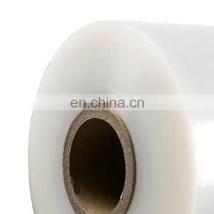 0.015mm LLDPE Plastic Stretch Film Pallet Wrapping Film Jumbo Roll thumbnail-1