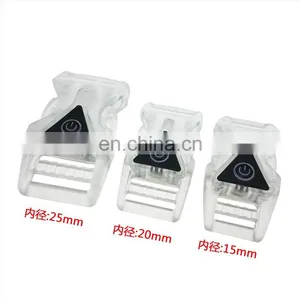 Wholesale Factory Supplier Patent LED Pet Collar or Harness Buckle Safe at Night Buckle thumbnail-3