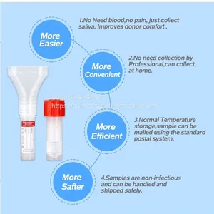 LABBASIS Factory Supply Disposable Specimen Collection Saliva Collection Kit thumbnail-5