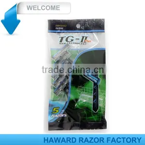 D207L Twin Blade Lube Strip Disposable Razor thumbnail-2