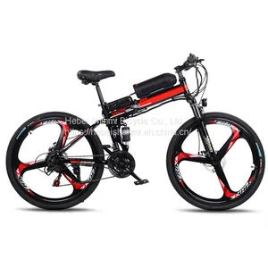 21 Speed Beach Cruiser Electric e Bike 48v 26inch Electric Bicycle Kit thumbnail-1