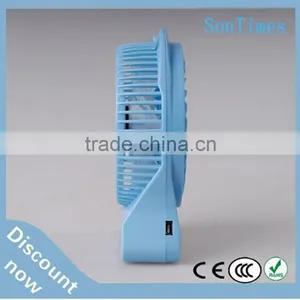 Mini 5volt Usb Low Noise Micro Electric Flexible Desktop Mist Cooling Fan thumbnail-4