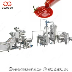 Tomato ketchup Production Line Tomato Pulp Making Machine Tomato Sauce Machine Tomato Paste Manufacturing Plant thumbnail-2