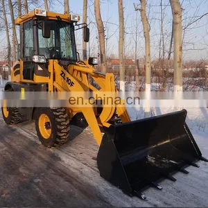 China ZL10F Mini Wheel Loader Scoop Mini Front End Loader for Sale thumbnail-3