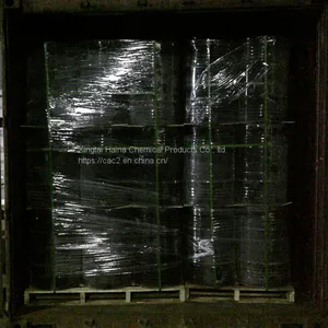 Calcium Carbide 15-25mm 100kg Steel Drum With Fumigation Pallets thumbnail-3