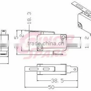 New Wholesale Top Quality Surface Mount Mini Micro Slide Switch thumbnail-1
