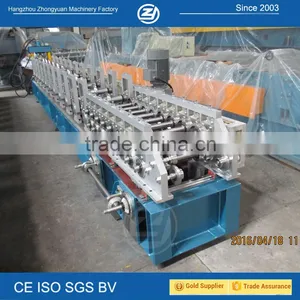 GI/PPGI/Stainless Steel L/V Shape Gutter Forming Machine thumbnail-5