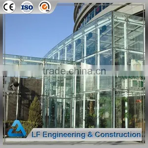 Hot Dipped Galvanized Steel Structure Curtain Wall thumbnail-4