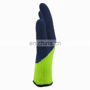 High Quality Top Sale 10g Acrylic Loop Knitted Gloves Latex Foam Coated Safety Gloves pu Work Gloves thumbnail-2