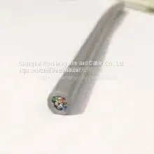 Oil-resistant Polyurethane PUR Tow Chain Cable Twisted-shielded High Flexibility Servo Motor Line Encoder Cable thumbnail-1