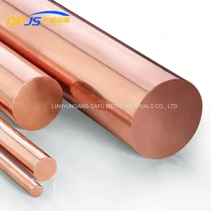 China Manufacturer Busbar/copper Bar China Supplier C1201/c1220 Cheap Price Pure Copper Round Rod/Bar thumbnail-1