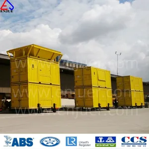 Moving Bagging Machine /Unit Double Working Line Containerized Movable Port Use Bagging and Weighing Unit Packing Machine for Bulk Cargo thumbnail-3