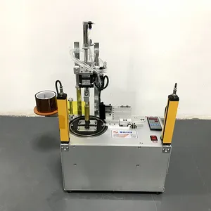 HY-B03 Double Down Pressure Pneumatic Induction Coil Tape Machine thumbnail-3