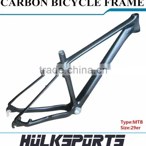 Top Quality Cheap 29ER Carbon Mountain Bike Frame Bike Carbon Frames Chinese Carbon Frames Carbon MTB Bike Cheap thumbnail-1