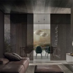 With OPK Sliding System Glass Door Partition for Bedroom Living Bathroom Room Star Hotel Villa Apartment Aluminum Slide Indoor thumbnail-4