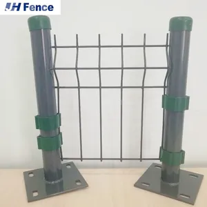 Welded Wire Mesh Fence Panel 3D Outdoor Panel Garden Fence thumbnail-2