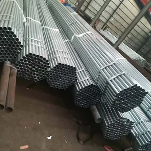Chinese Factory Gi Pre Galvanized Steel Pipe Welded Carbon Steel Pipe Galvanised Round Steel Tube For Construction thumbnail-5