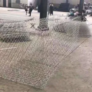 Galvanized Iron Wire Mesh Cages for Water Conservancy Projects, Hot-dip Galvanized 100*120 Iron Wire Mesh Cages for Riverbank Protection and Canal Reinforcement, Lianqi Net Industry thumbnail-4