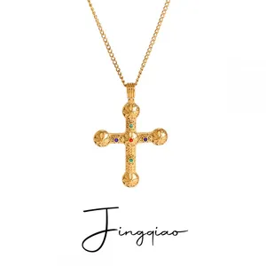 Wholesale Stainless Steel Snowflake Pendant Necklace - Custom Brass Fashion Jewelry thumbnail-3