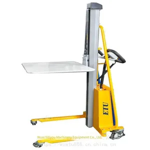 Supply E100a Single-column Light-duty Semi-electric Stacker, Multiple Tooling Options for Production Auxiliary Feeding thumbnail-1