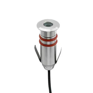 Feipu Supplies 24v 0.5w Low-power Led Stainless Steel Star-shaped In-ground Lights, Model Pndm-0.5w-22l thumbnail-1