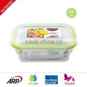 Wholesale Home Food Storage Silicone Folding Box thumbnail-1
