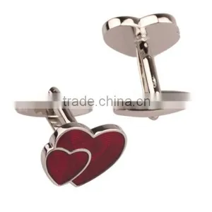 Stainless Steel Men's Wedding Shirt Copper Cufflinks thumbnail-1